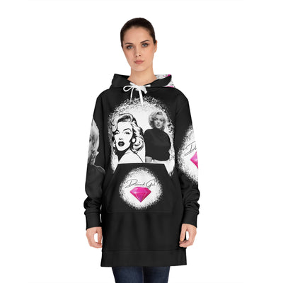 Chic Marilyn Monroe Hoodie Dress - Stylish and Comfortable for Trendy Women