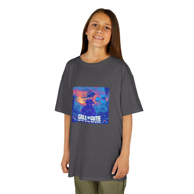 Call of Cutie Unisex Oversized Boxy Tee - Chill Vibes for Game Lovers for Teens