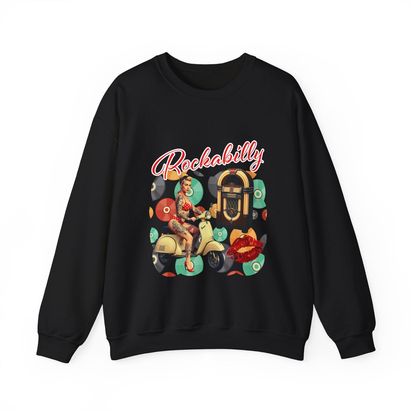 RockabillyHeavy Blend Sweatshirt | Vintage vibe