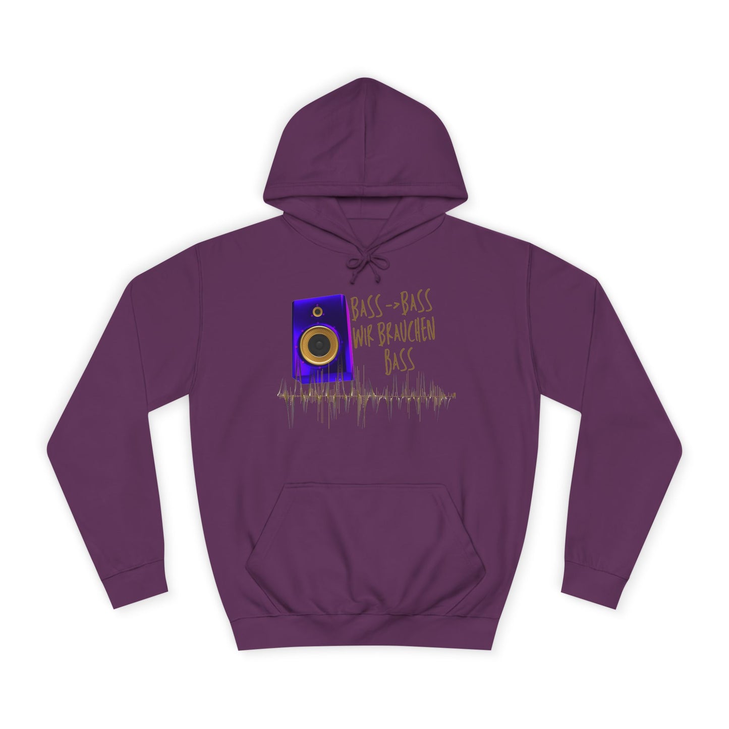 Bass, Bass wir brauchen Bass! Audio Vibes Hoodie | Unisex