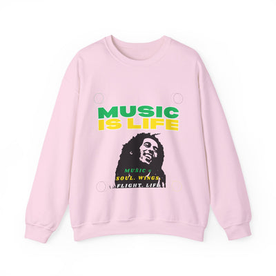 Music Is Life Bob Raggae Sweatshirt