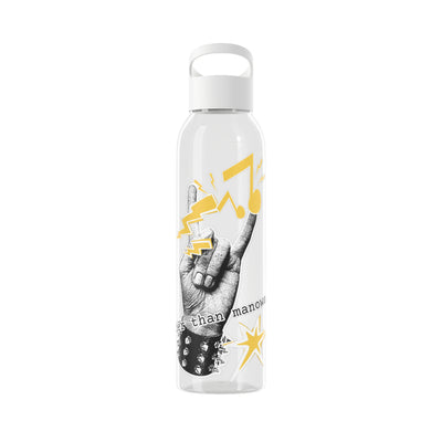 Rock 'n' Roll Water Bottle, louder than manowar