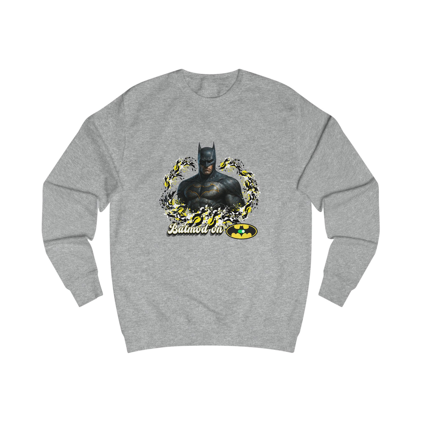 Batman-"Batmod on" Inspired Unisex Fleece Hoodie, Cozy Gift for Superhero Fans