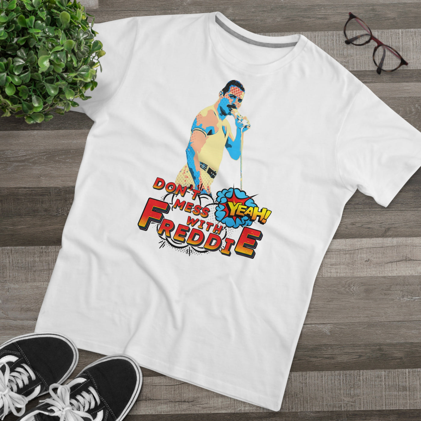 Freddy-Inspired Graphic Tee - Fun & Bold Modern Fit Shirt