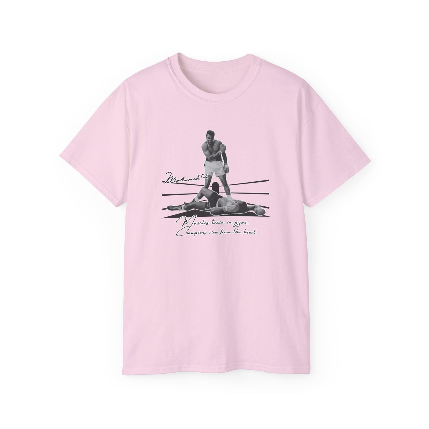 Inspirational Muhammad Ali Quote Tee - Unisex Ultra Cotton Shirt