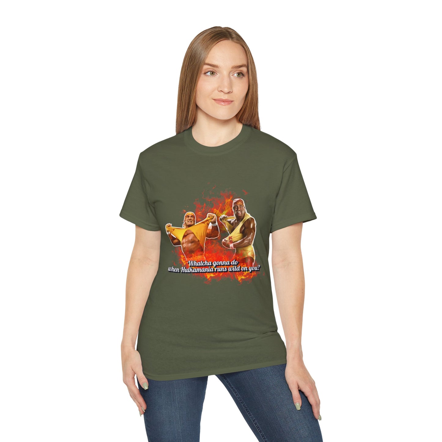 Unisex Hulk Hogan Wrestling - Shirt, WWE