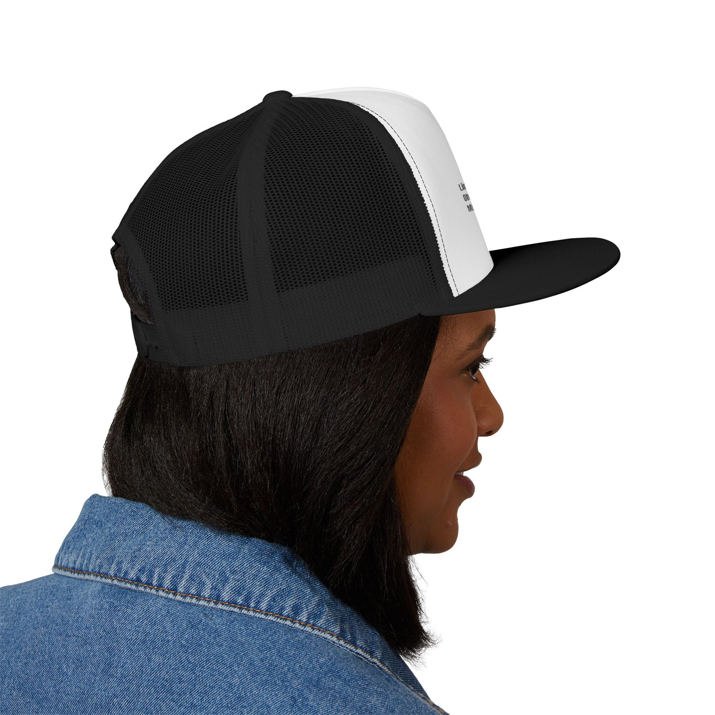 Mesh Cap Trucker Cap saying with limited edition with surprise effect