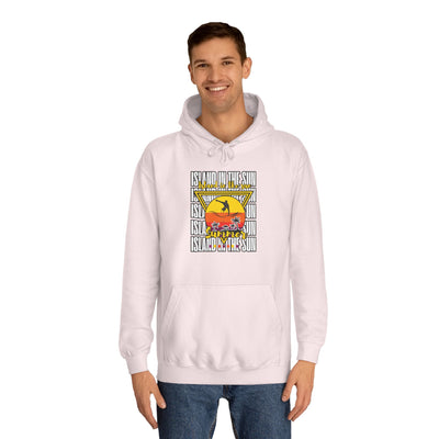 Vibrant College Spirit Hoodie, Unisex College Hoodie