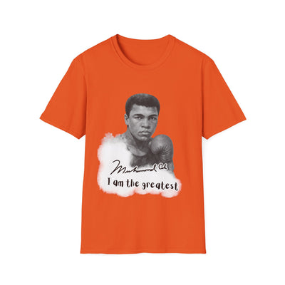 I Am The Greatest Ringer Shirt  Muhammad