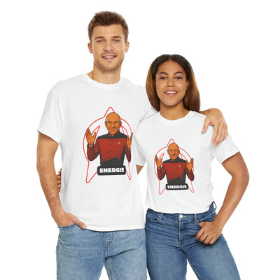 Energie Unisex Heavy Cotton Tee - Perfect for Sci-Fi Fans and Casual Wear