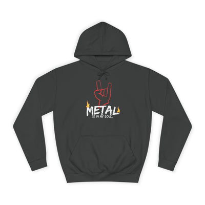 "Metal" Music Unisex College Hoodie