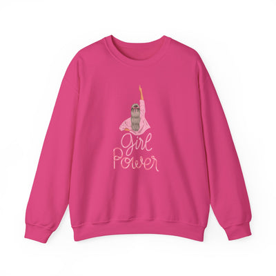 Girl Power Unisex Crewneck Sweatshirt,