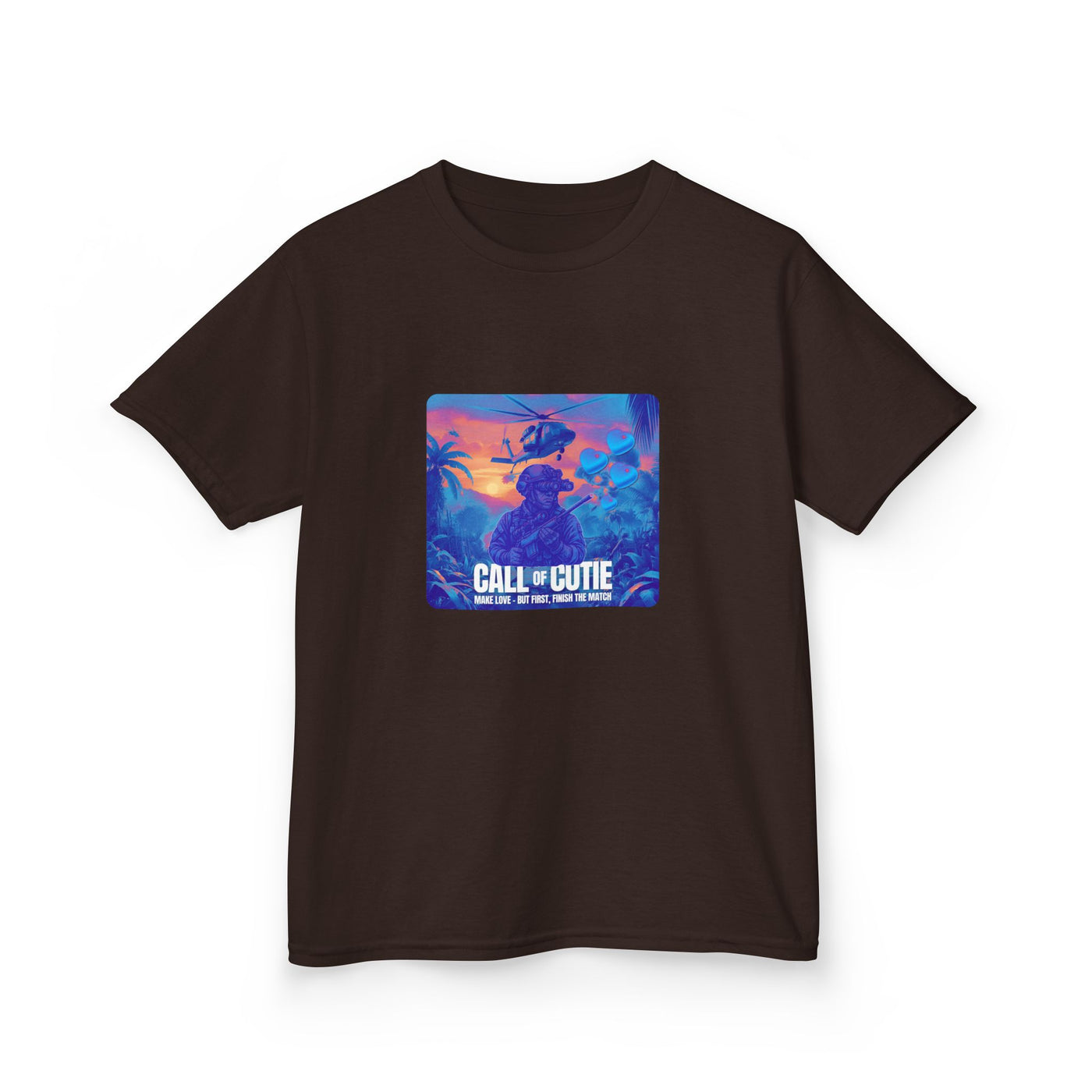 Call of Cutie Unisex Oversized Boxy Tee - Chill Vibes for Game Lovers for Teens