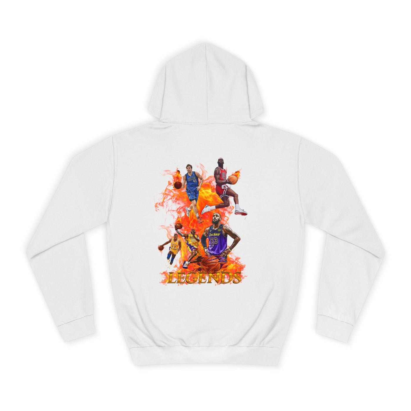 Unisex Sports Hoodie, Legends of Basketball
