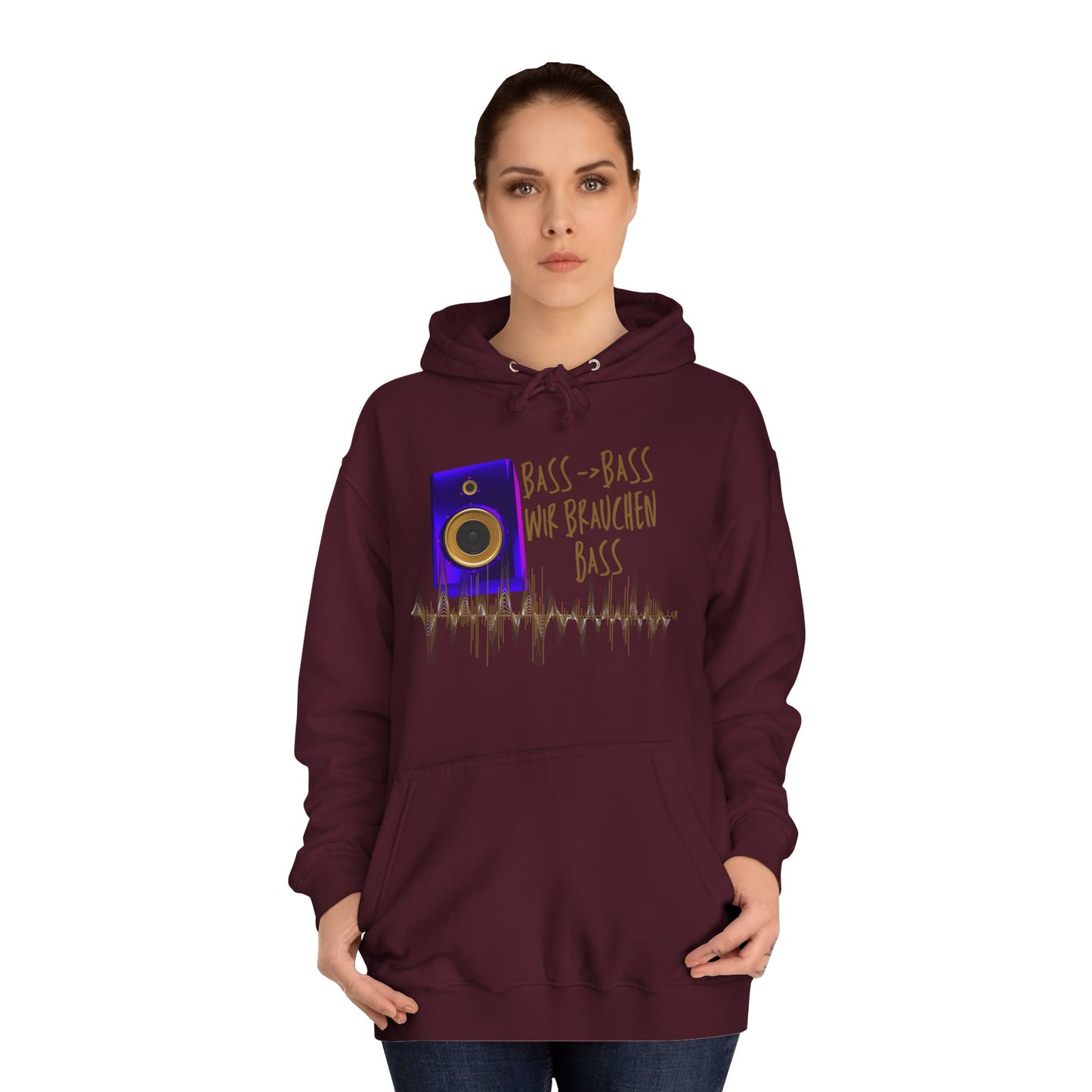 Bass, Bass wir brauchen Bass! Audio Vibes Hoodie | Unisex