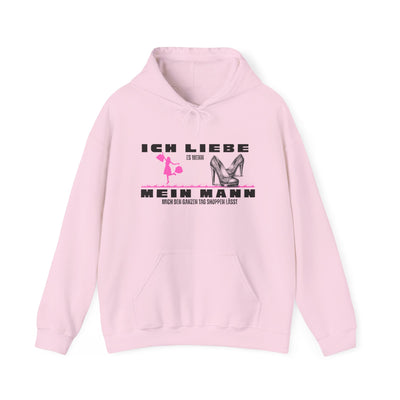 I Love Shopping Unisex Heavy Blend™ Hooded Sweatshirt 