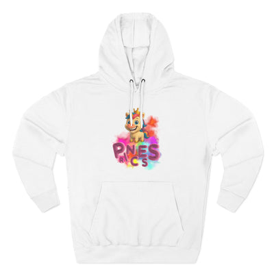 Colorful Kids' Fleece Hoodie with Fun Design