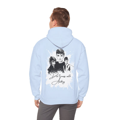 Retro Audrey Hepburn Hoodie - Classic Style