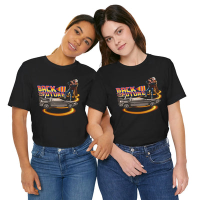 Retro Back to the Future Tee - Unisex Short Sleeve Shirt