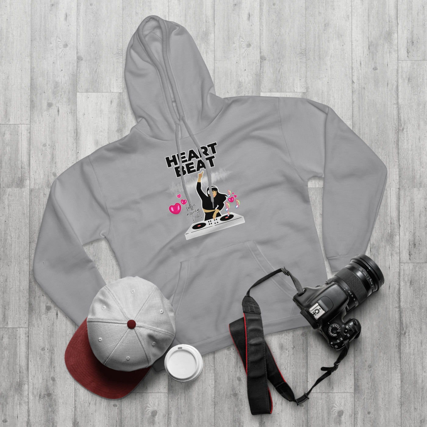 Heart Beat Pullover Hoodie
