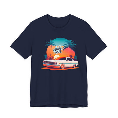 Chill Out Retro Car Tee - Unisex Jersey Short Sleeve Shirt