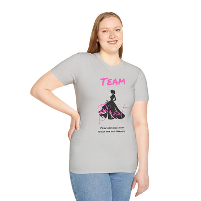 Team Bride Braut T-Shirt - Traumhochzeit