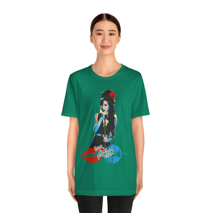 Amy Vintage-Inspired Music Lover's e T-Shirt