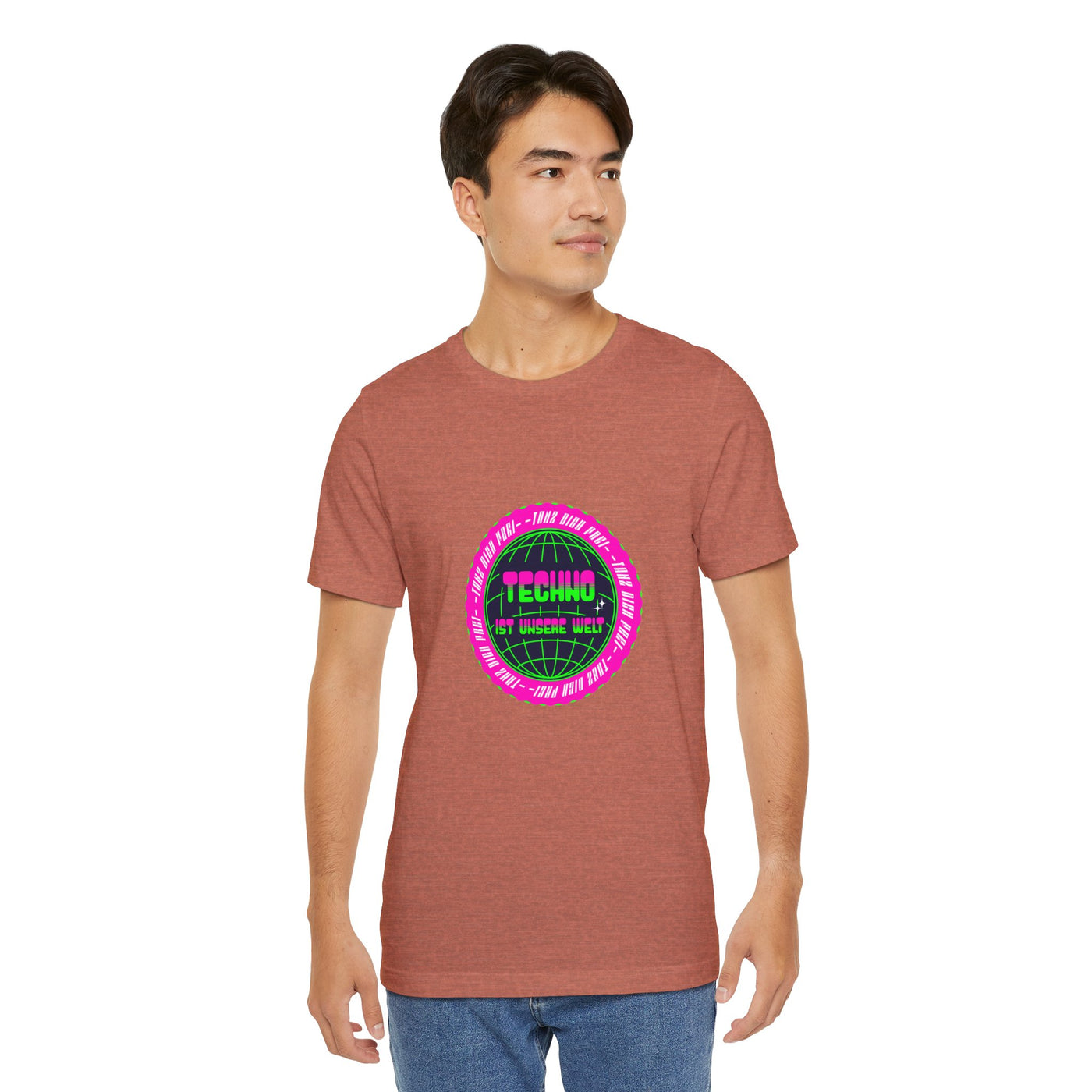Tanz dich frei - Retro Techno Vibe Unisex Tee, Dance Party Shirt, Gift for Ravers, Festival Fashion,