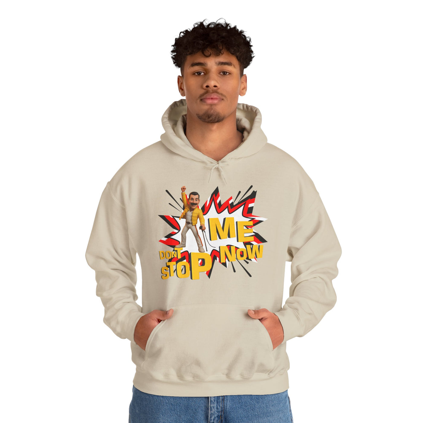 Freddie Hoodie, Unisex Sweatshirt for Music Lovers