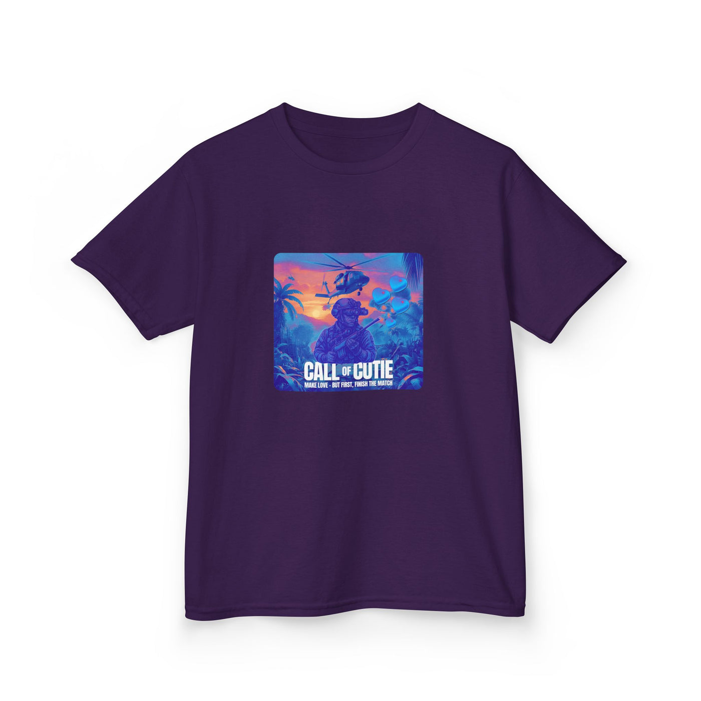 Call of Cutie Unisex Oversized Boxy Tee - Chill Vibes for Game Lovers for Teens