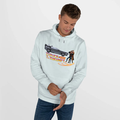 Back to the future - King Hooded Sweatshirt - Perfect for Movie Lovers and Casual Comfort 