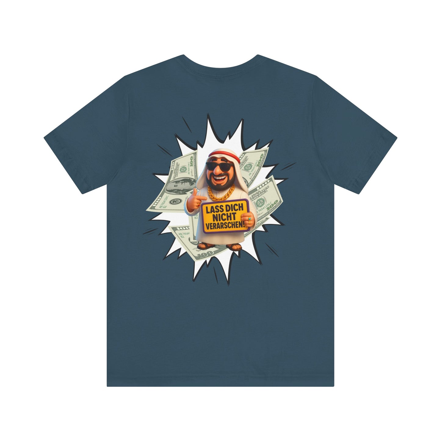 Bitcoins Dubai - Rosarote Welt - lass dich nicht verarschen T - Shirt