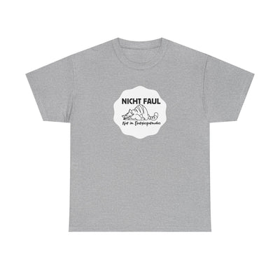 Funny Unisex Tee - "Not lazy just in energy saving mode"