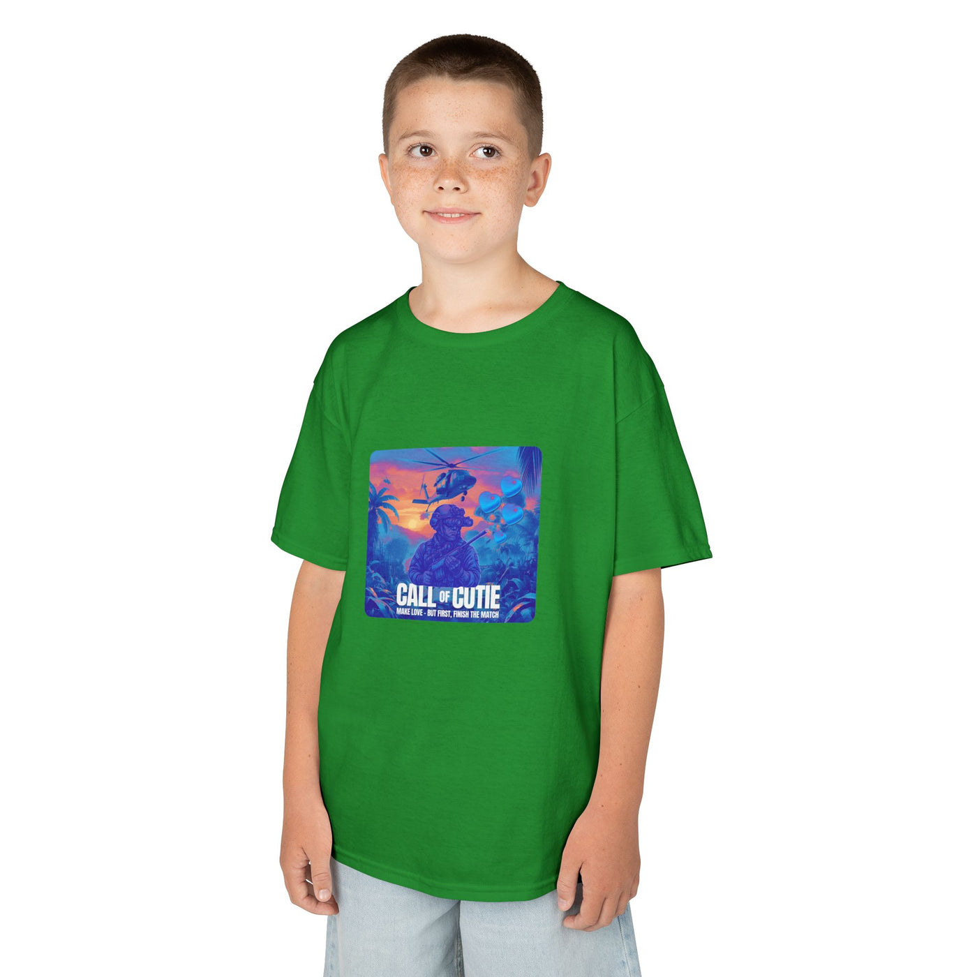 Call of Cutie Unisex Oversized Boxy Tee - Chill Vibes for Game Lovers for Teens