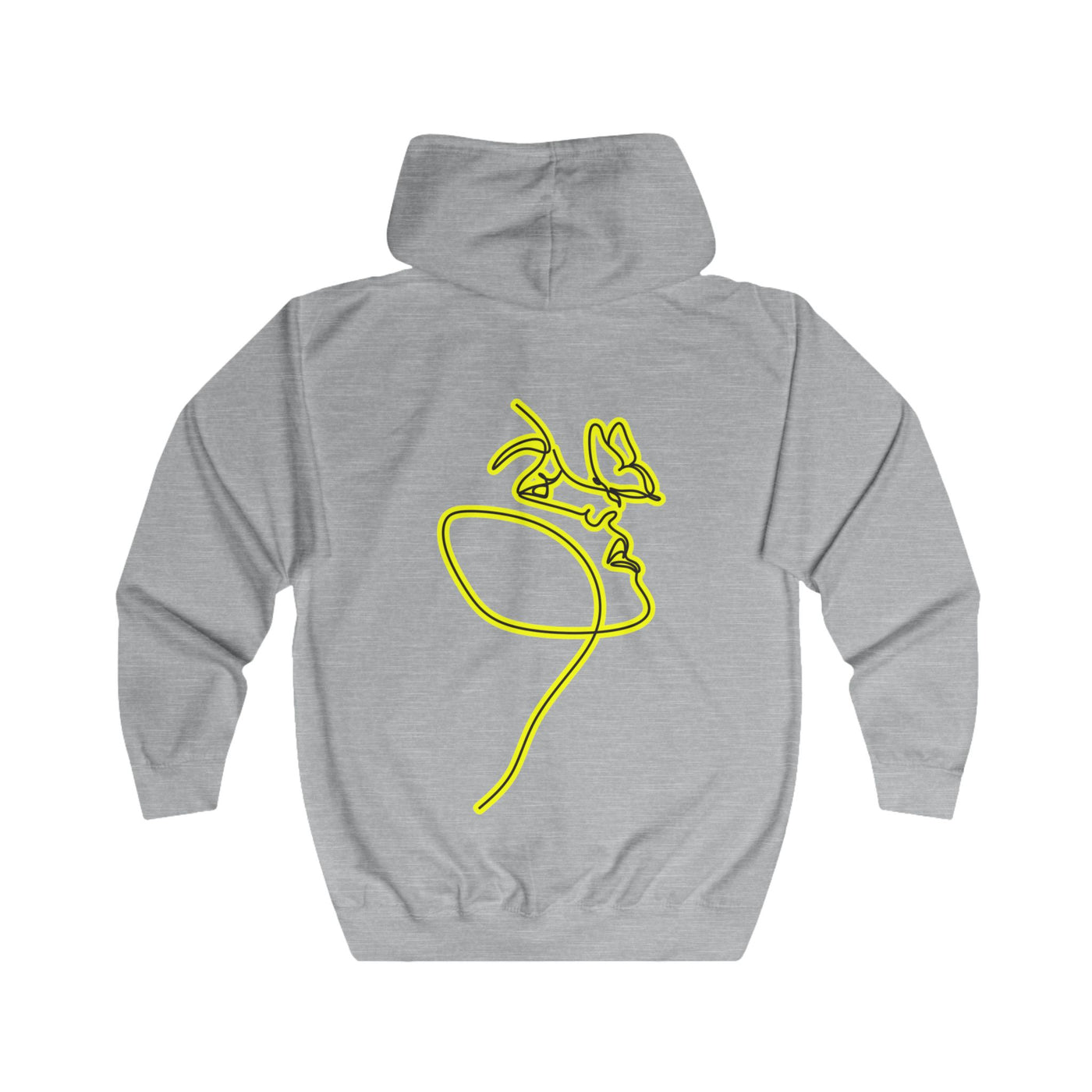 Full Zip Hoodie - Make yourself seen and heard