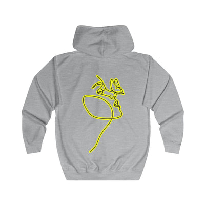 Full Zip Hoodie - Make yourself seen and heard