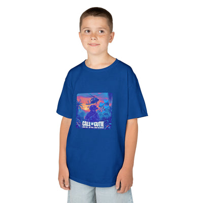 Call of Cutie Unisex Oversized Boxy Tee - Chill Vibes for Game Lovers for Teens