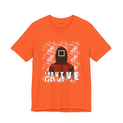 Squid Game Unisex Jersey Tee - Casual Graphic Shirt for Fans