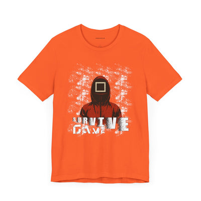 Squid Game Unisex Jersey Tee - Casual Graphic Shirt for Fans