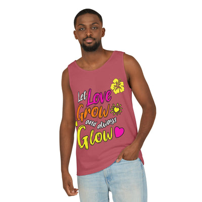 Tank Let Love Grow ... , Motivational Workout Shirt