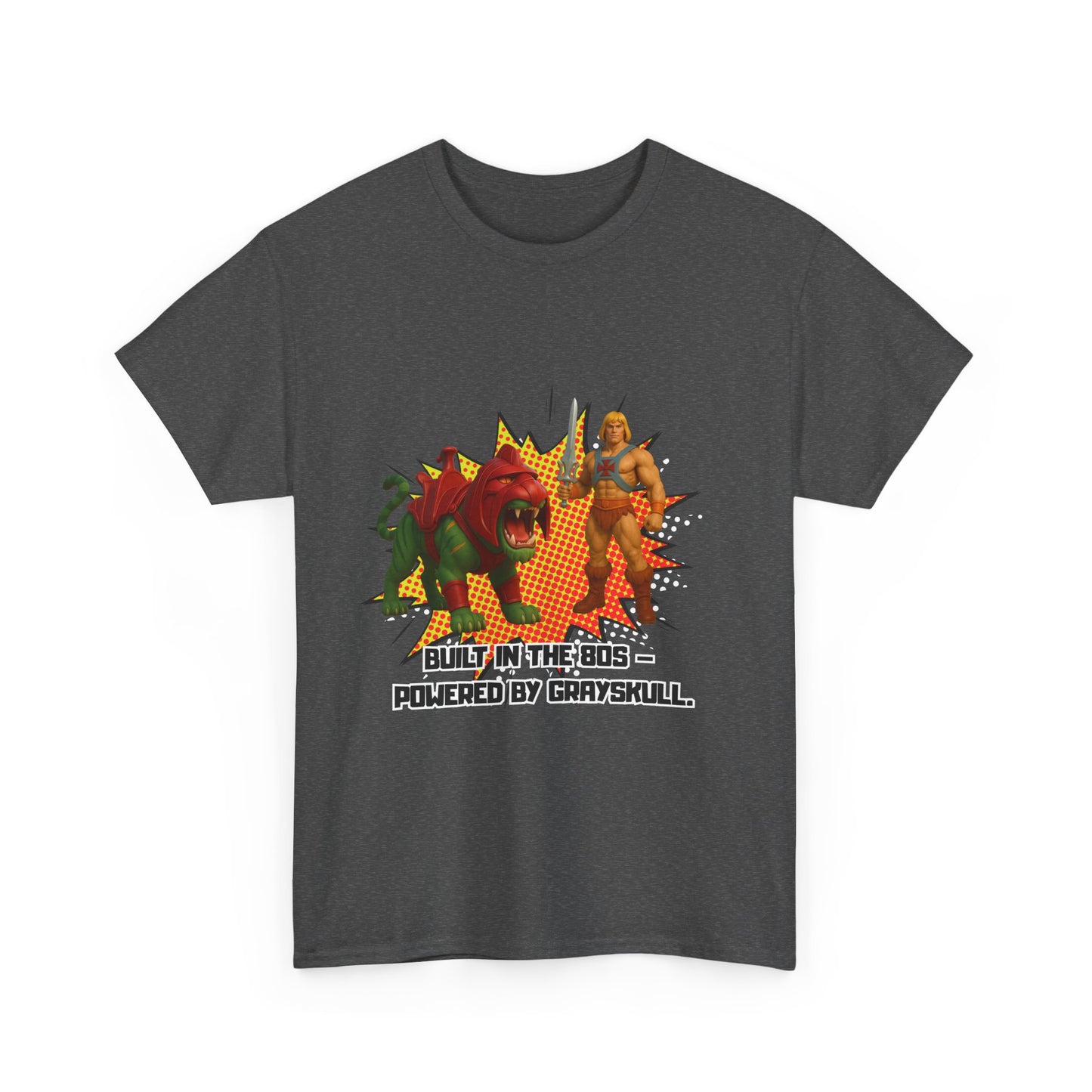 He-Man Unisex Vintage Master of the Universe Retro T-Shirt