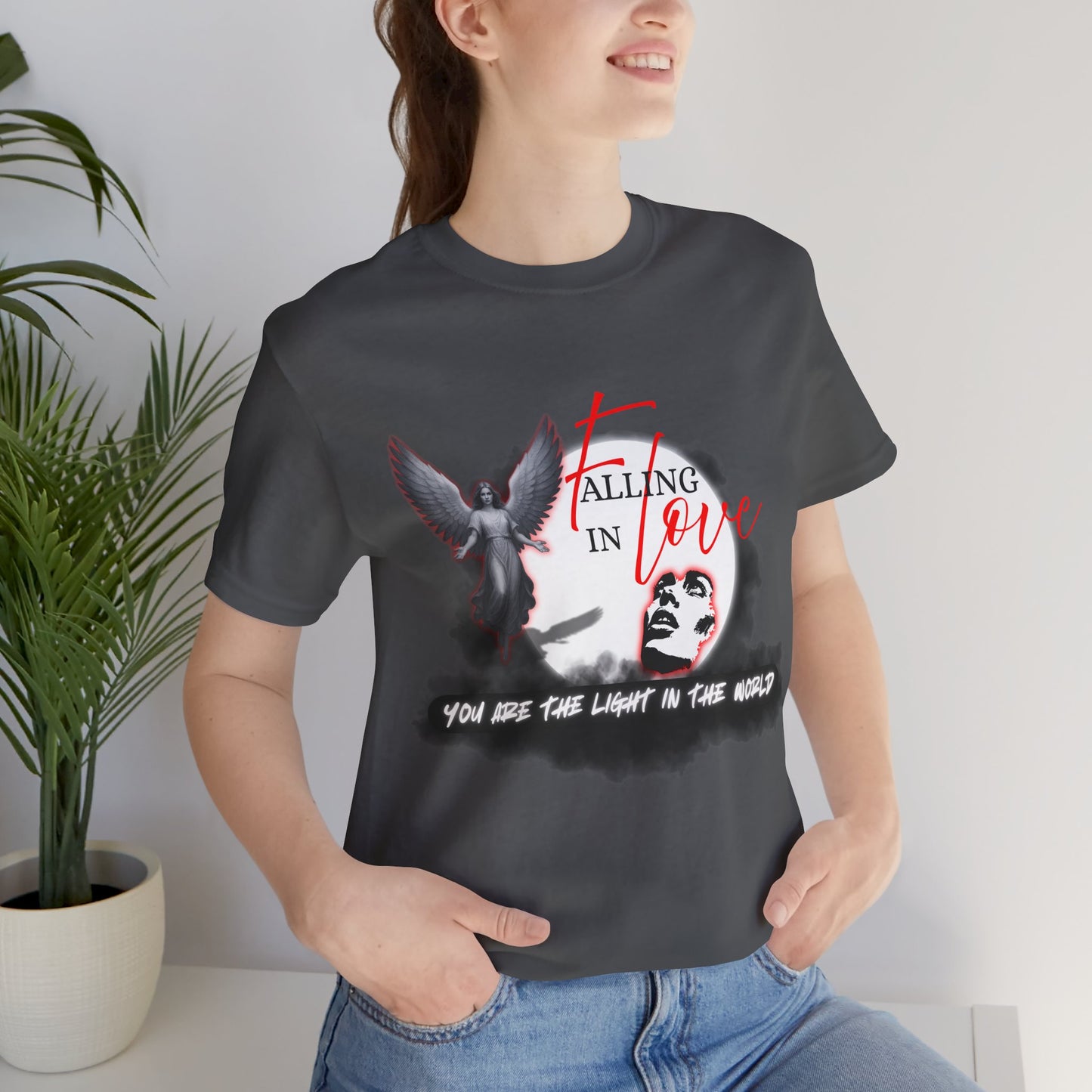 Falling in Love Graphic Tee - Unisex