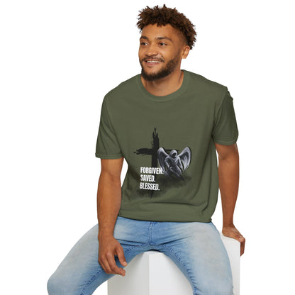 Blessed Faith Unisex Softstyle T-Shirt  Jesus