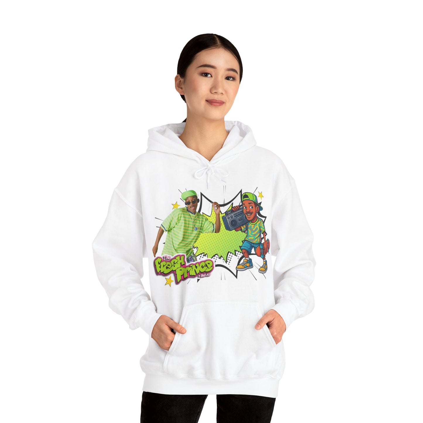 Retro Prince from Bel Air Hip-Hop Inspired Hoodie