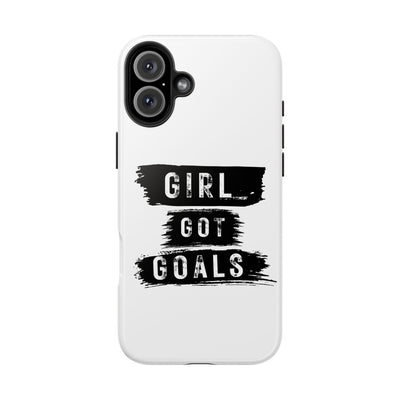 Handyhülle  Phone Case - "Girl Got Goals" - Stylish Protection for Ambitious Women
