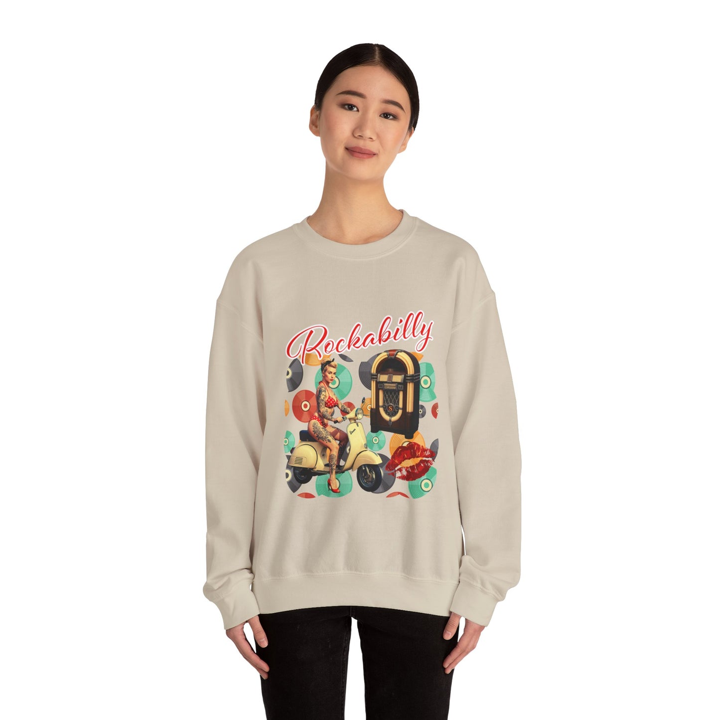 RockabillyHeavy Blend Sweatshirt | Vintage vibe