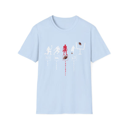 Football Life Unisex T-Shirt - Eat, Sleep, Football, Repeat
