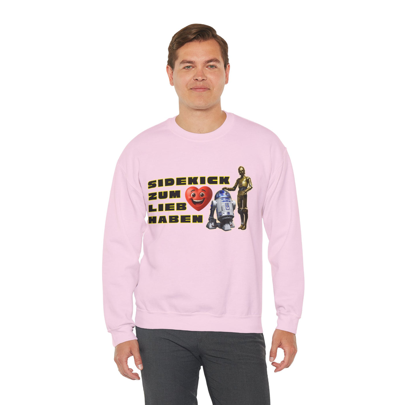 Star Wars Inspired Crewneck Sweatshirt - 'Sidekick to Love'