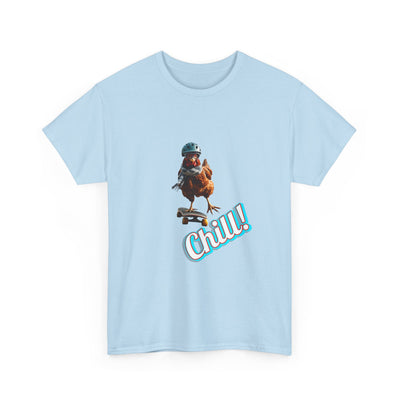 Chill Skateboarding Chicken Shirt