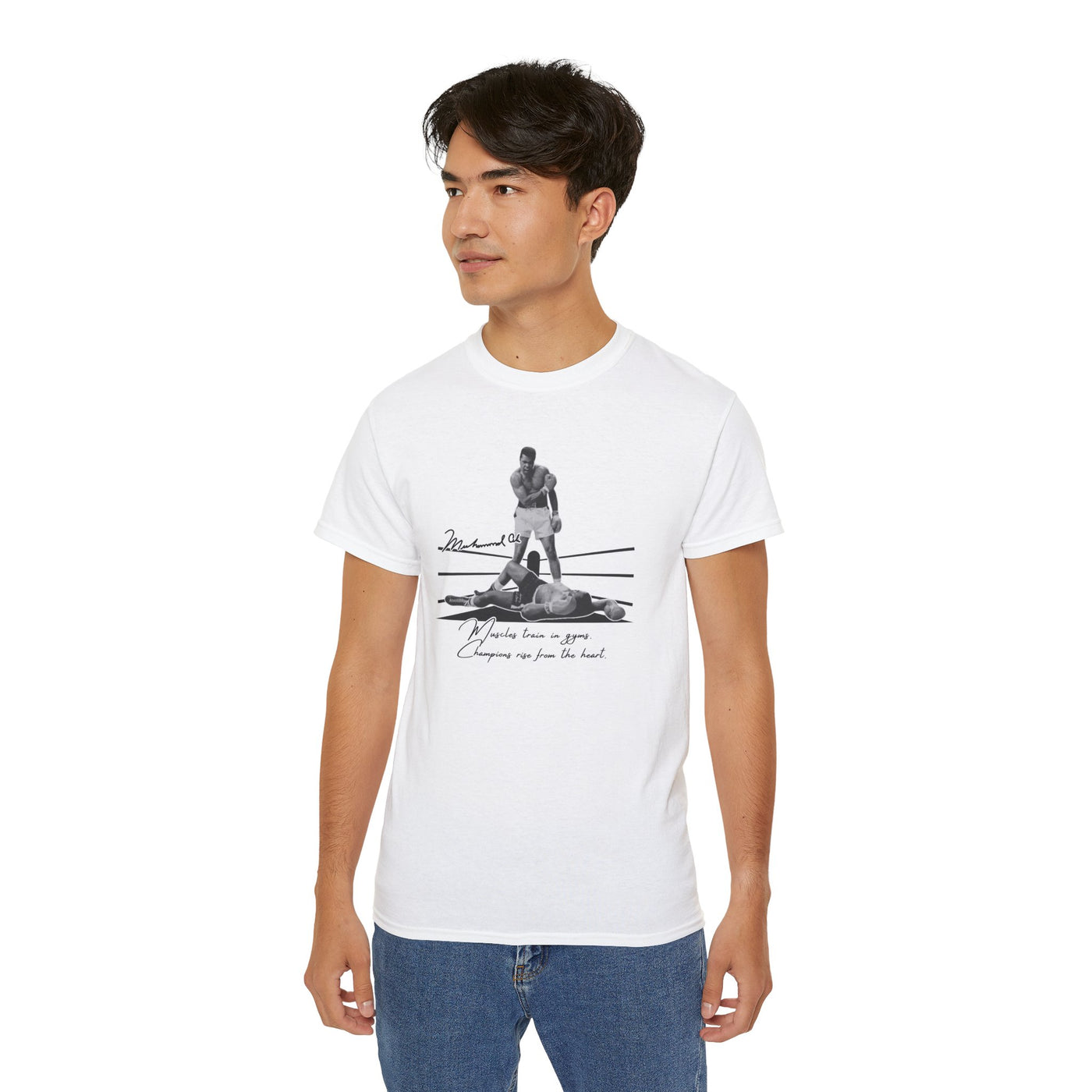 Inspirational Muhammad Ali Quote Tee - Unisex Ultra Cotton Shirt